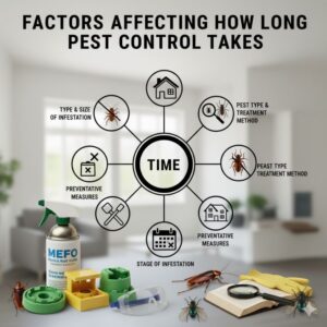 Factors Affecting How Long Pest Control Treatment Takes 