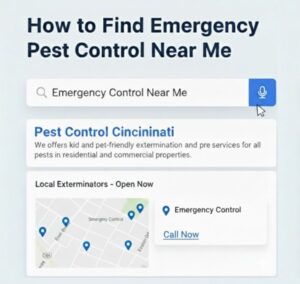 How to Find Emergency Pest Control Near You