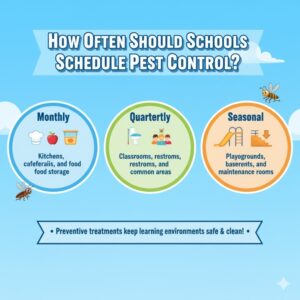 How Often Should Schools Schedule Pest Control in Cincinnati, OH