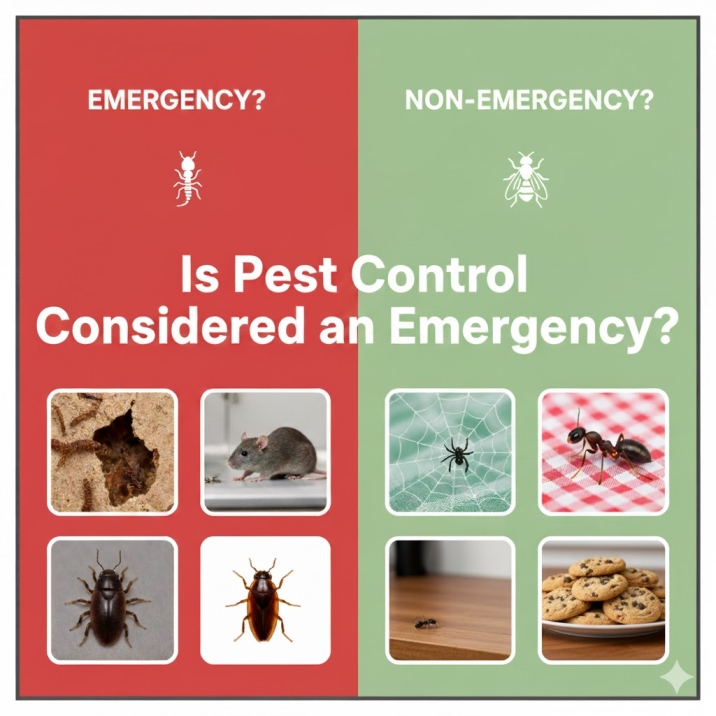Is Pest Control Considered an Emergency?