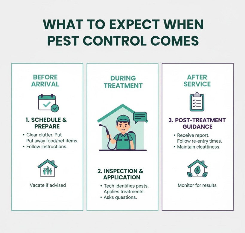 What to Expect When Pest Control Comes in Cincinnati?