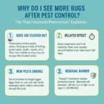 Why Do I See More Bugs After Pest Control?