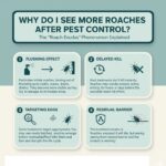 Why Do I See More Roaches After Pest Control?